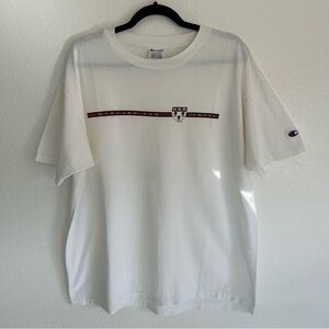 Vintage Champion Harvard Law School White Cotton T-Shirt Retro Academia xL
